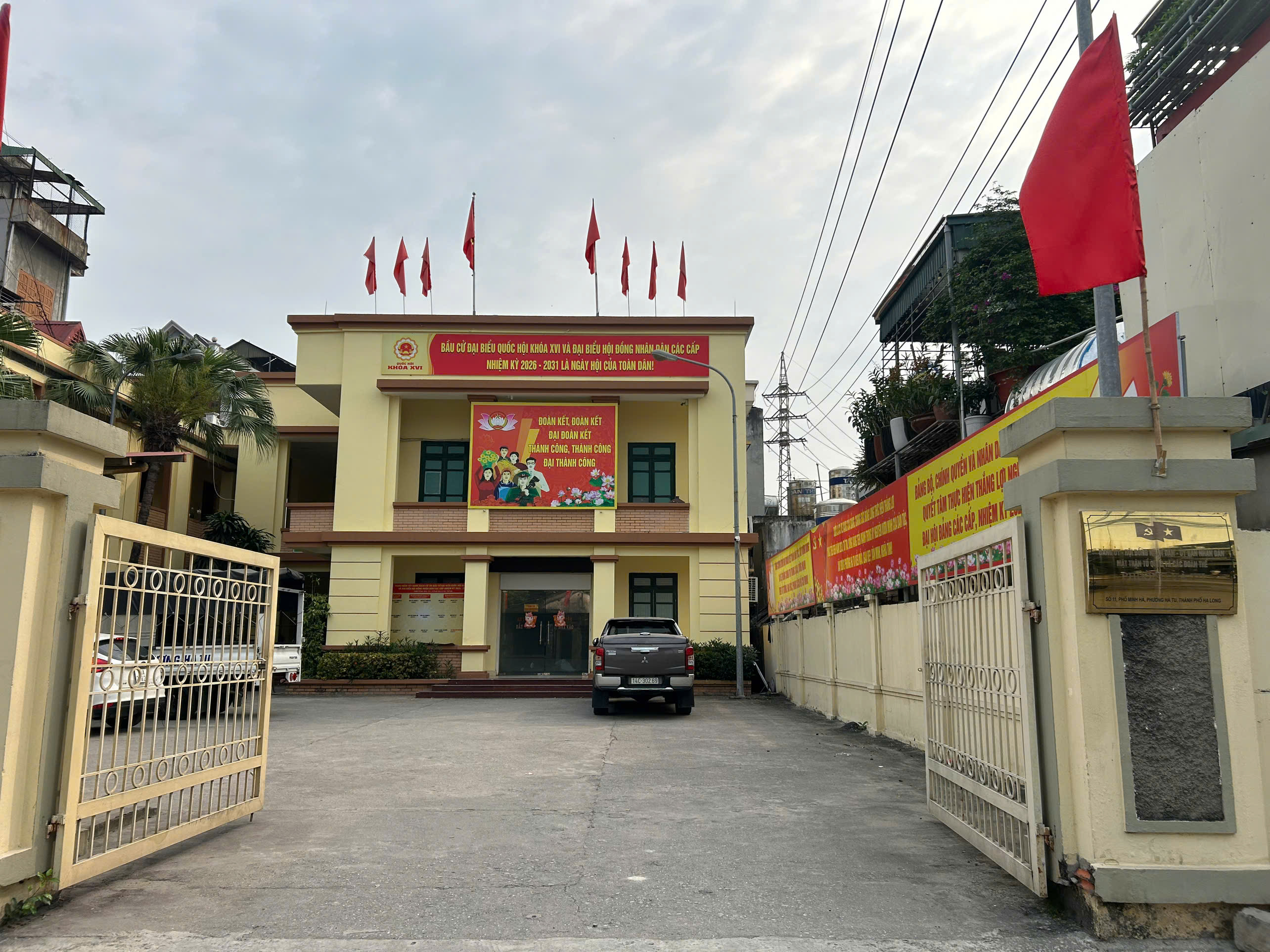 Trụ sở Ủy ban MTTQ phường Hà Tu