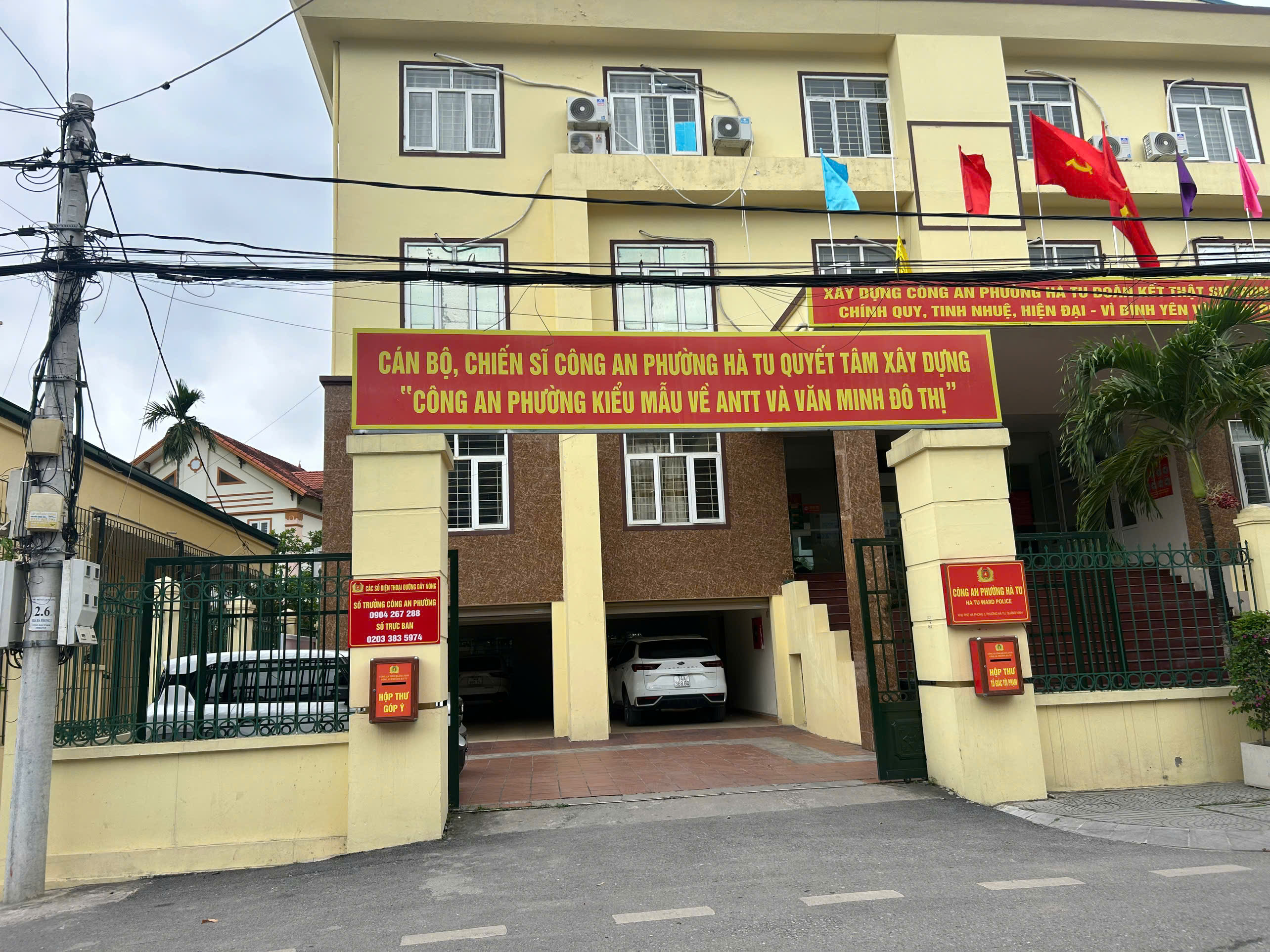 Công an phường Hà Tu