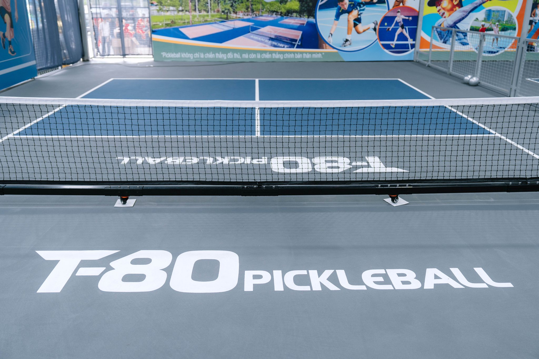 Sân Pickleball T80, phường Hà Tu