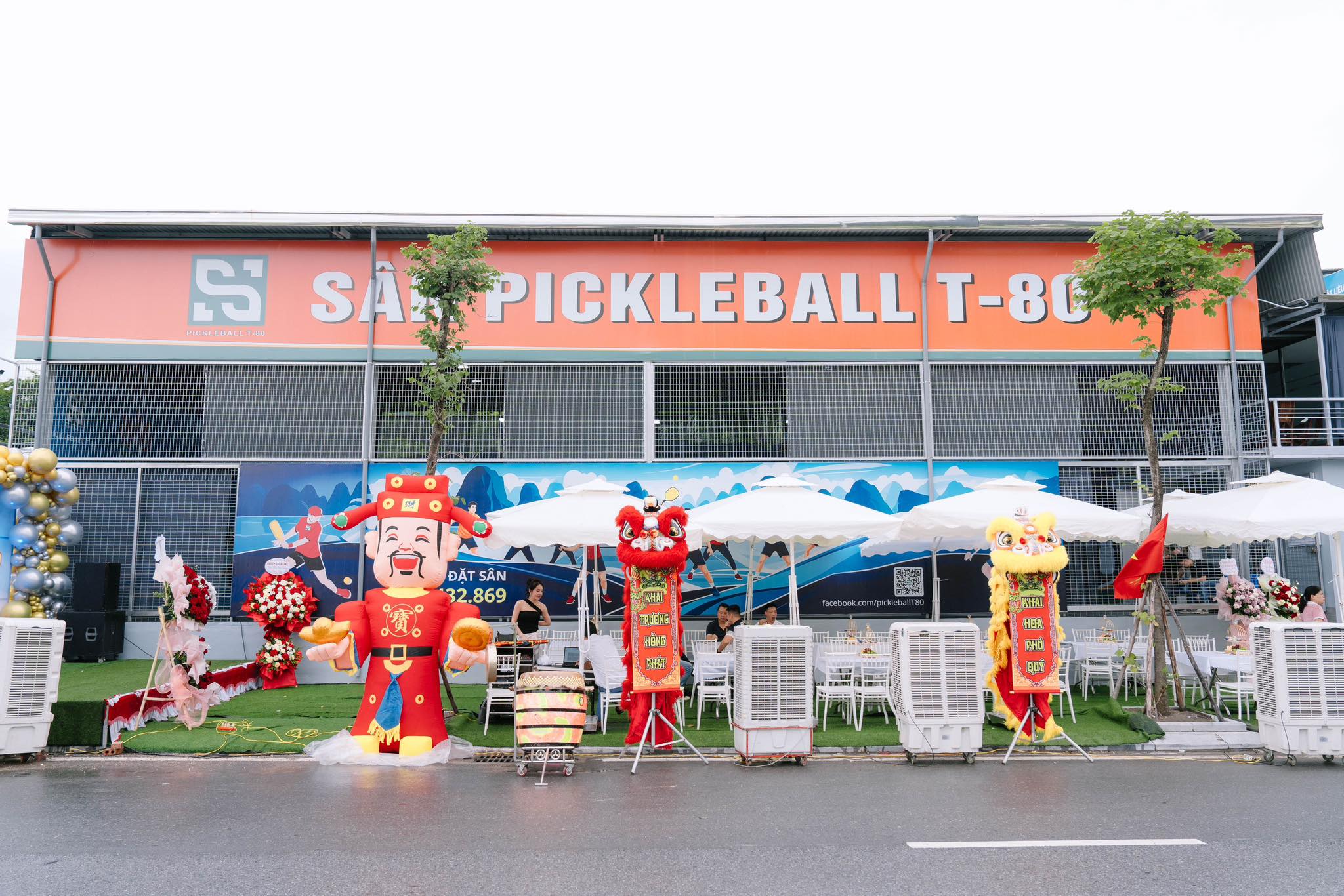 Sân Pickleball T80, phường Hà Tu