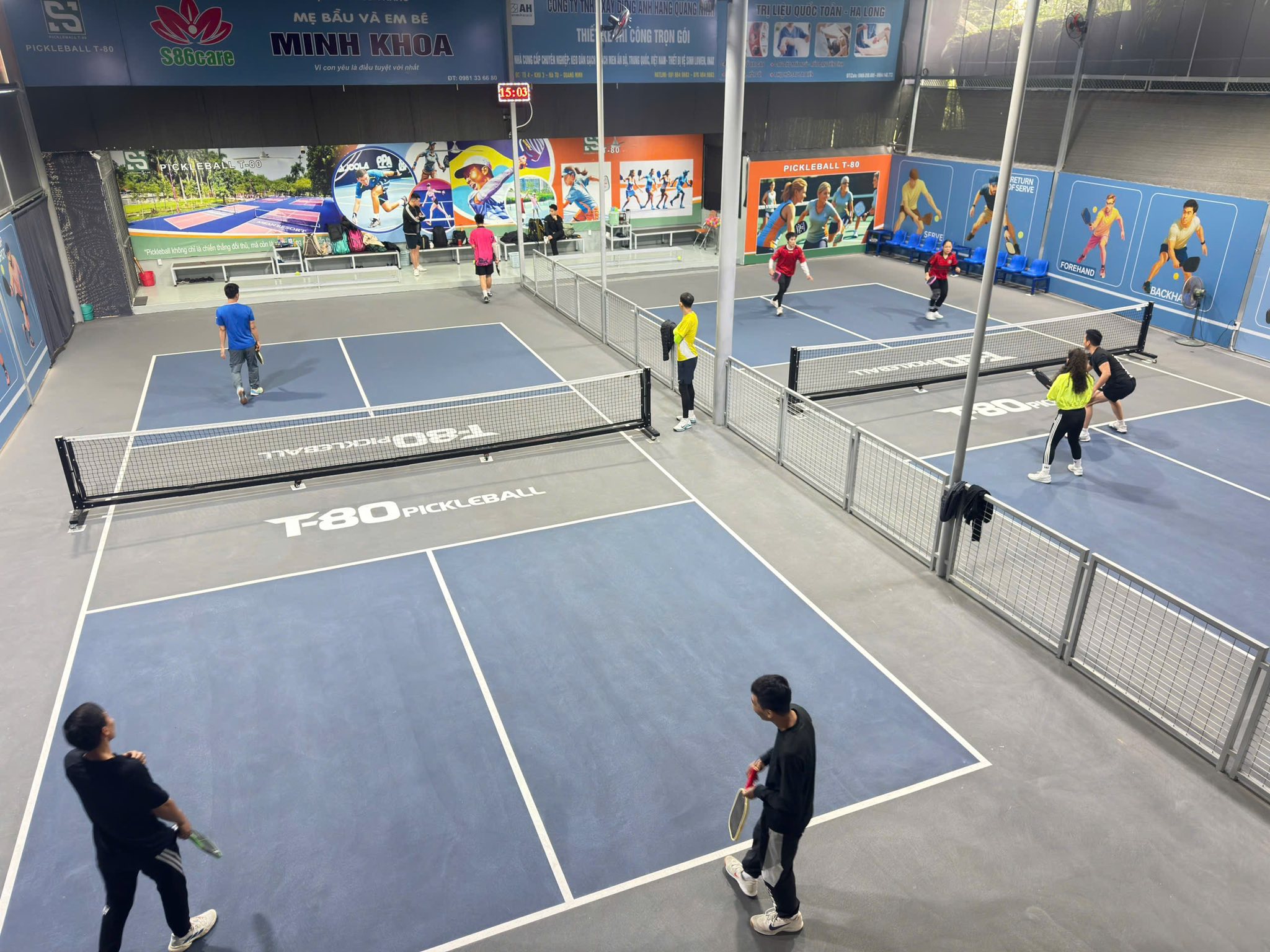 Sân Pickleball T80, phường Hà Tu