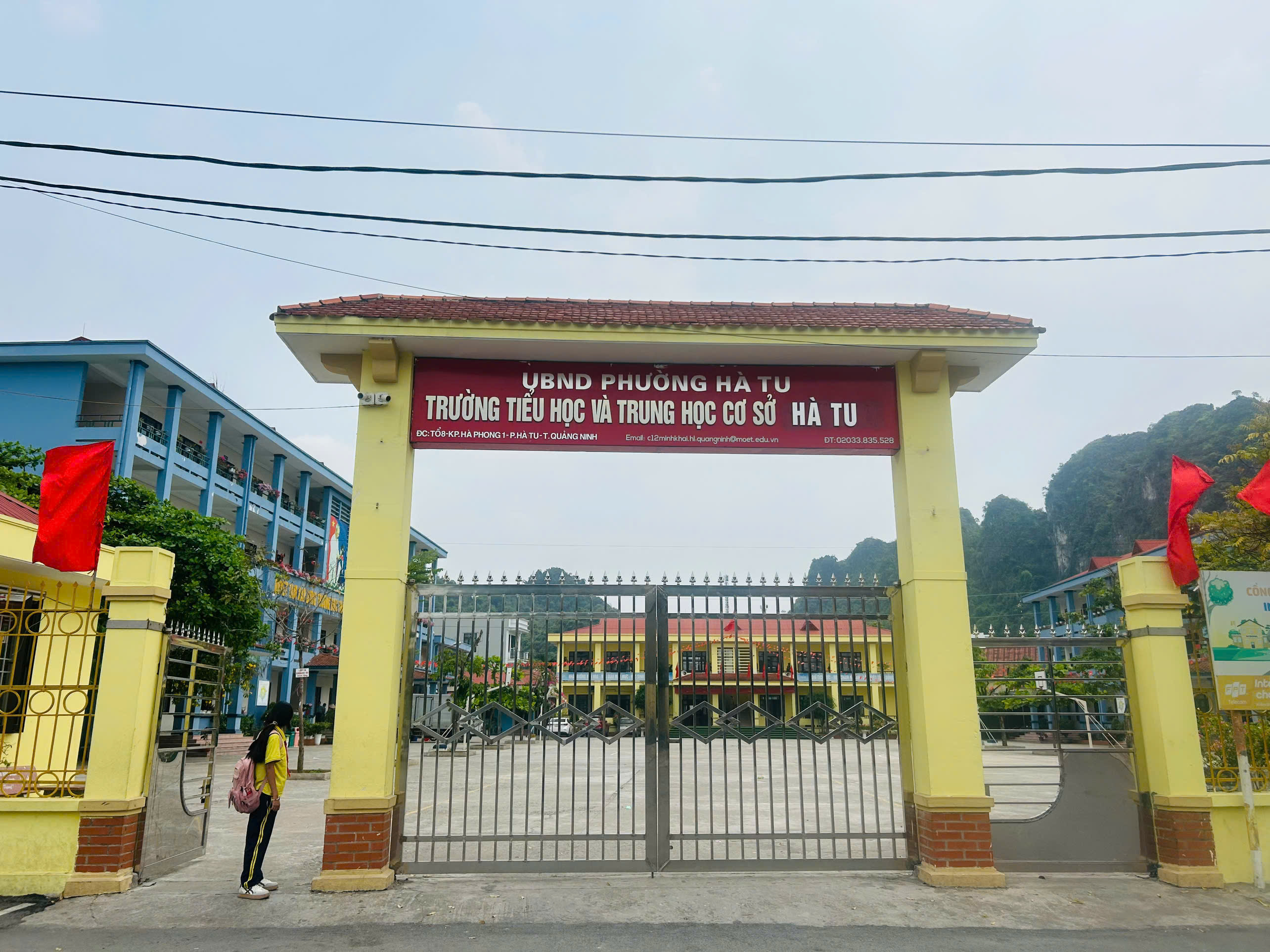 Trường TH và THCS Hà Tu cơ sở 1