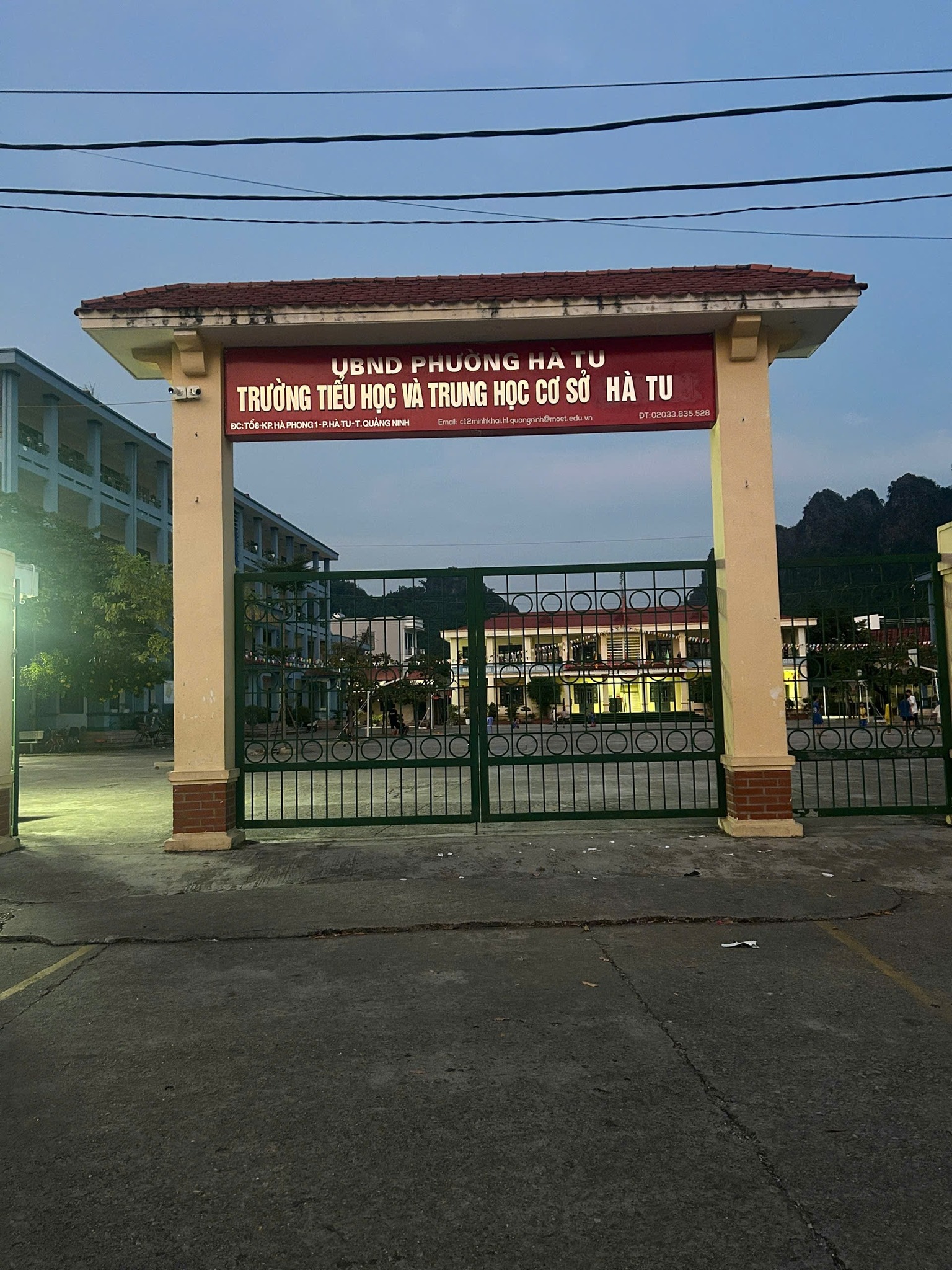 Trường TH và THCS Hà Tu cơ sở 1