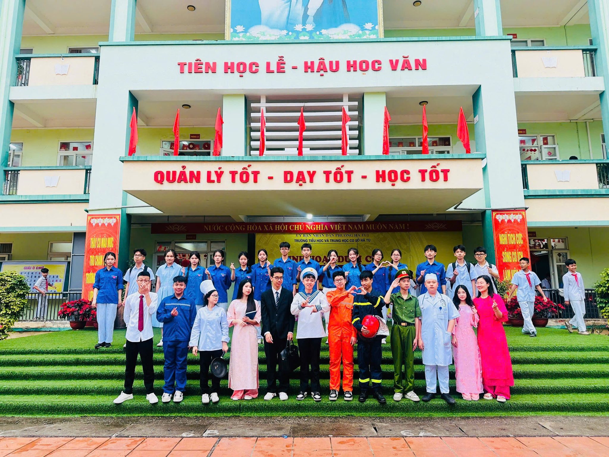 Trường TH và THCS Hà Tu cơ sở 2